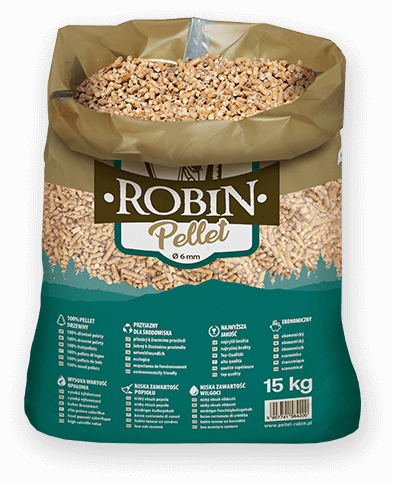 worek pelletu opałowego Robin do kupienia w Ścinawie lub sklepie internetowym